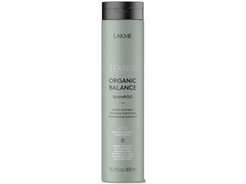 Lakme drėkinamasis šampūnas plaukams Teknia Organic Balance Shampoo 300ml